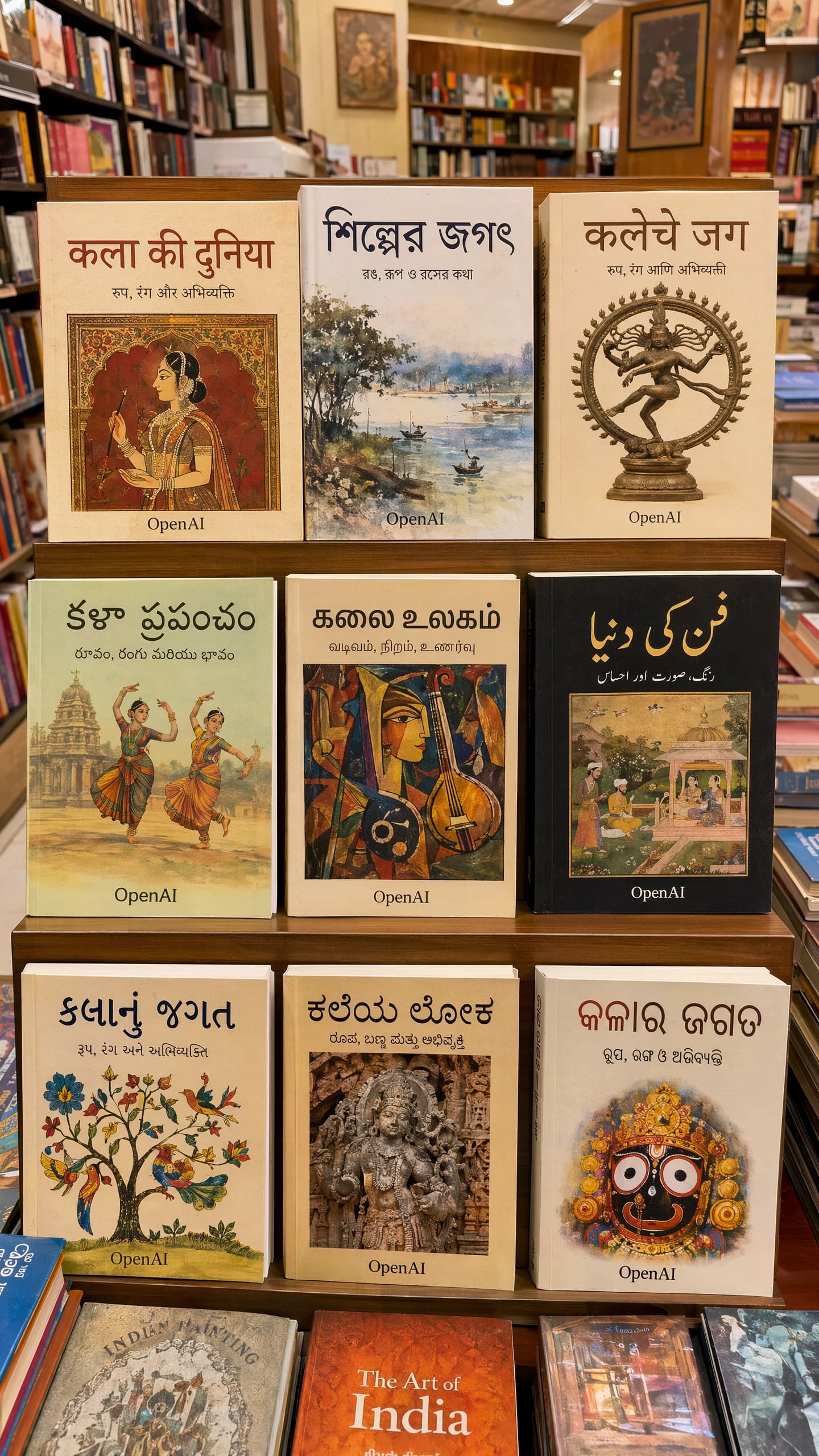 Nine covers, nine scripts